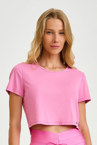 CROPPED SB COSTAS RESPIRÁVEIS ROSA MILKSHAKE