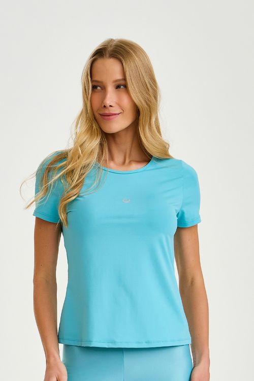 BLUSA LIGHT COSTAS RESPIRÁVEIS AZUL TURQUESA