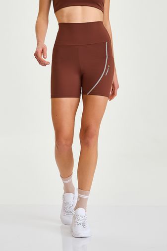 SHORT NY COM BOLSO MARROM CAPUCCINO