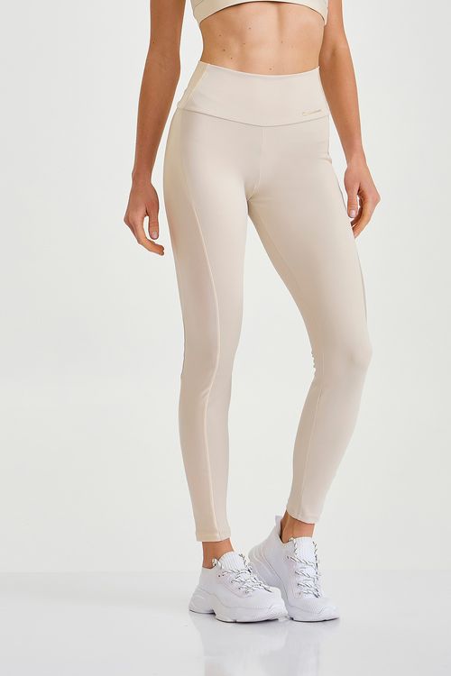 LEGGING PRO COM BRILHO OFF WHITE