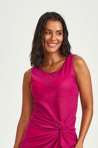 VESTIDO JOAQUINA FÚCSIA GAIA