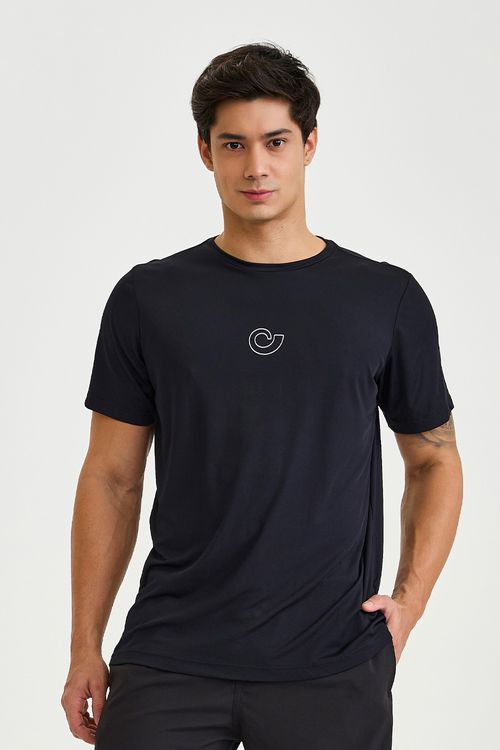 CAMISETA MASCULINA ESTAMPA EDITION PRETO