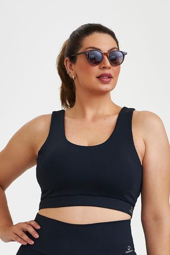 TOP NZ ANATÔMICO CURVY CLÁSSICO PRETO