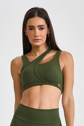 TOP TRANSPASSADO CROCHÊ VERDE CACTO