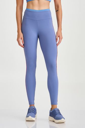 LEGGING NY COM CANELADO AZUL PACÍFICO