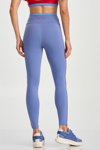 LEGGING NY COM CANELADO AZUL PACÍFICO