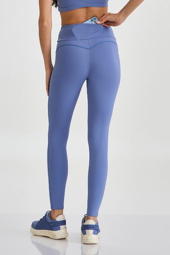 LEGGING NY EMPINA BUMBUM COM BOLSO AZUL PACÍFICO