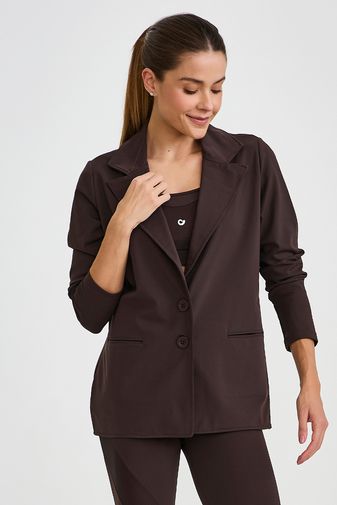 BLAZER NY MARROM COFFEE