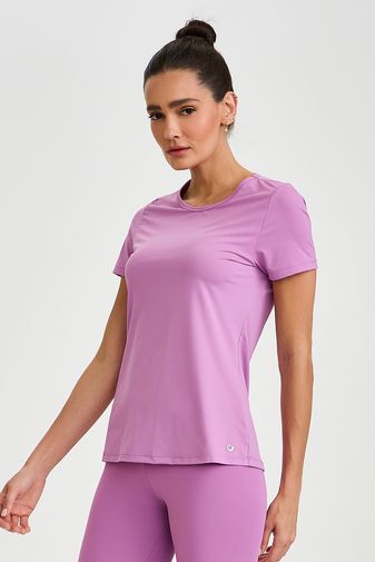 BLUSA LIGHT TULE COSTAS LILÁS MELISSA