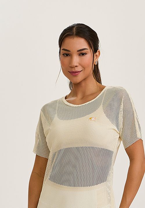 CROPPED TELA BÁSICO OFF WHITE